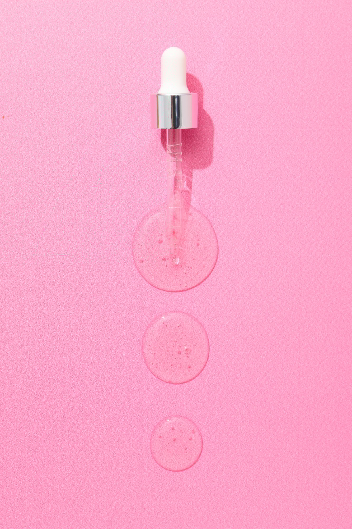 Concept of face and skin care with Hyaluronic acid